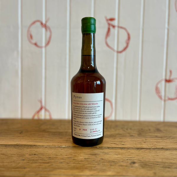 Perry pear mistelle Wilding distilled cider