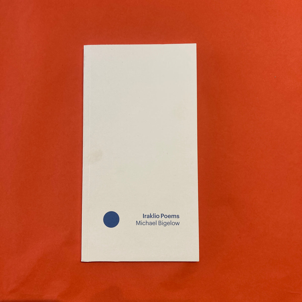 Iraklio Poems by Michael Bigelow