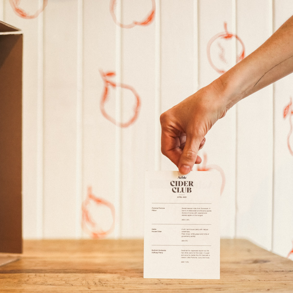 Aeble Cider Club single bottle