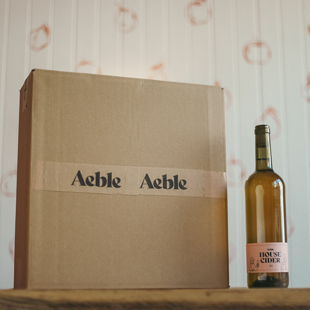 Aeble Cider Club single bottle