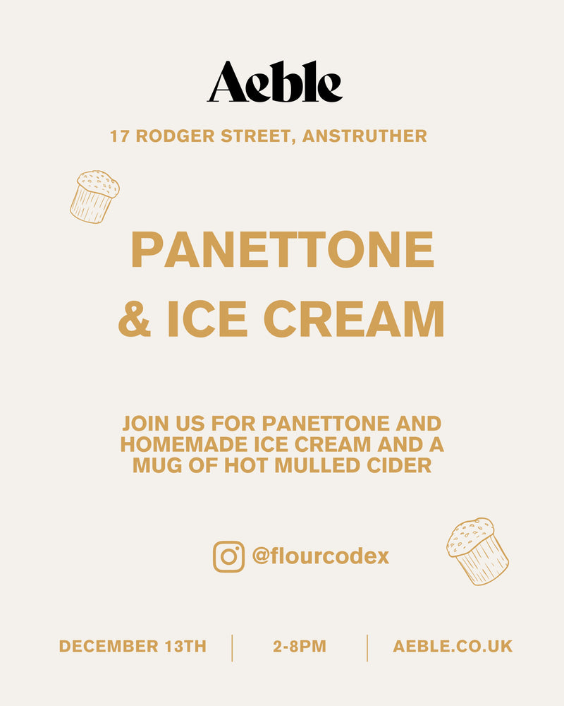 Panettone & Ice Cream