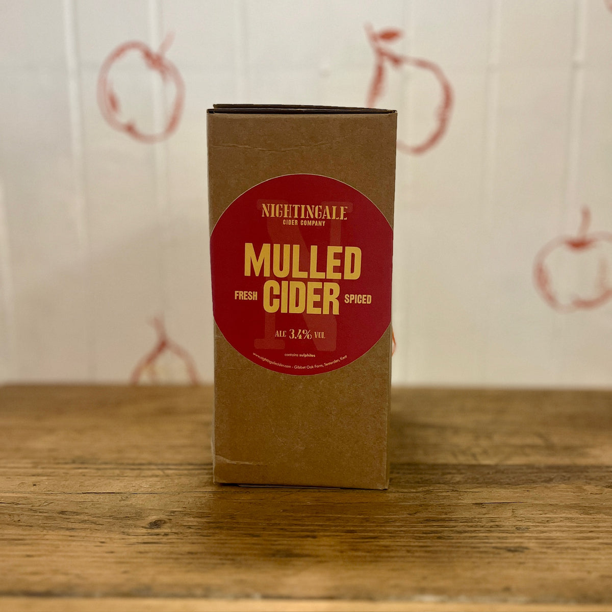 Nightingale Mulled Cider 3L box