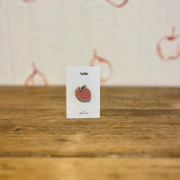 Aeble wooden pin badge