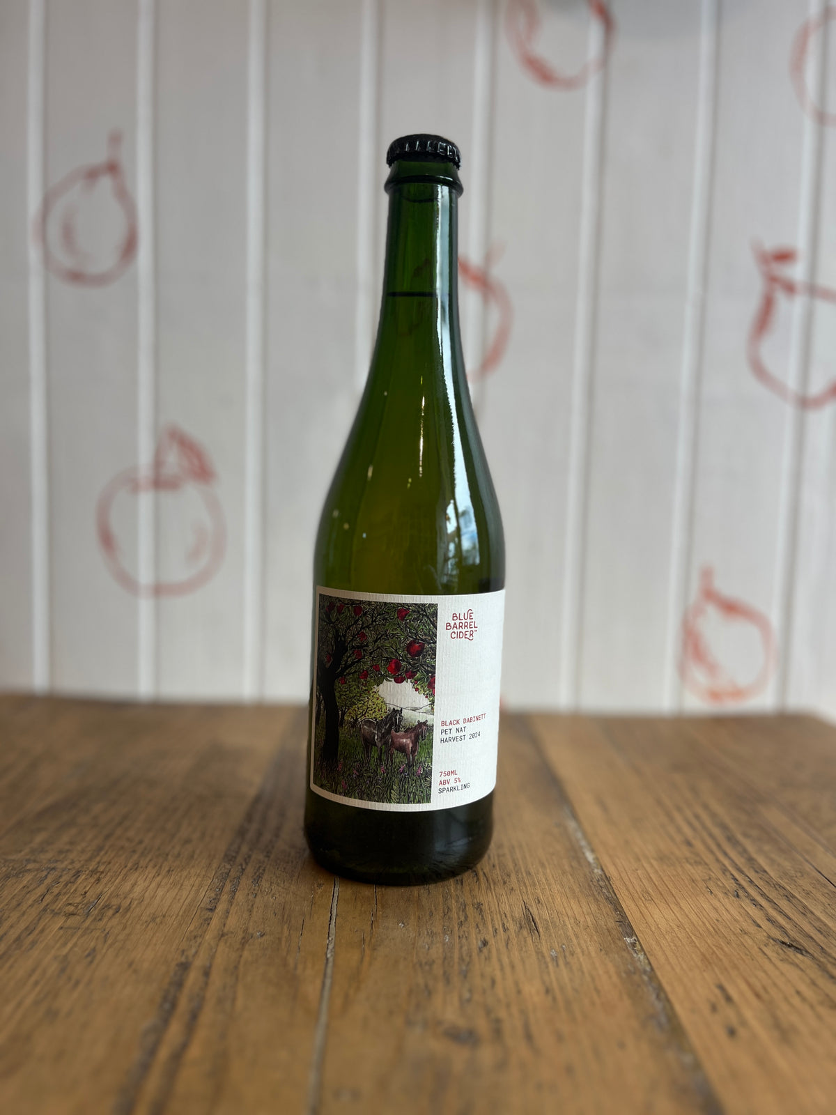 Blue Barrel Cider Black Dabinett Pet Nat