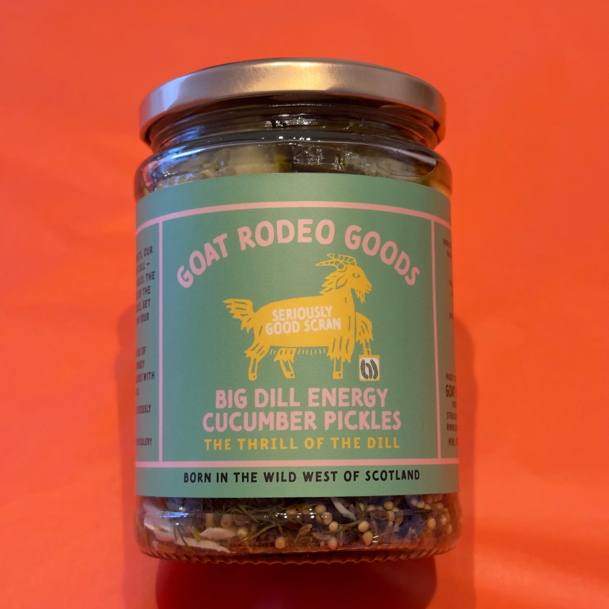 Goat Rodeo Goods - Big Dill Energy Cucumber Pickles