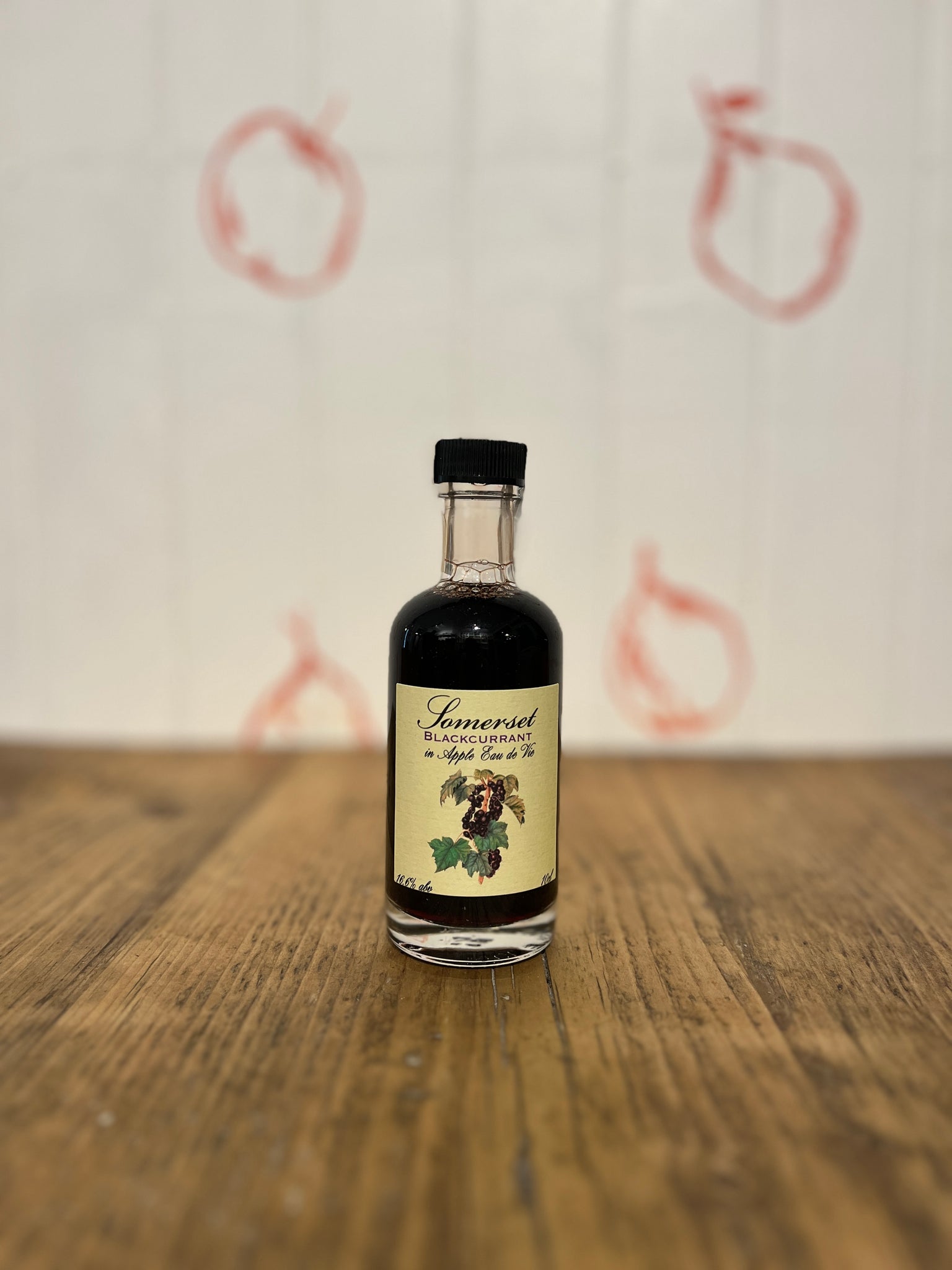 Somerset Cider Brandy Blackcurrant Liquer Miniature 10cl