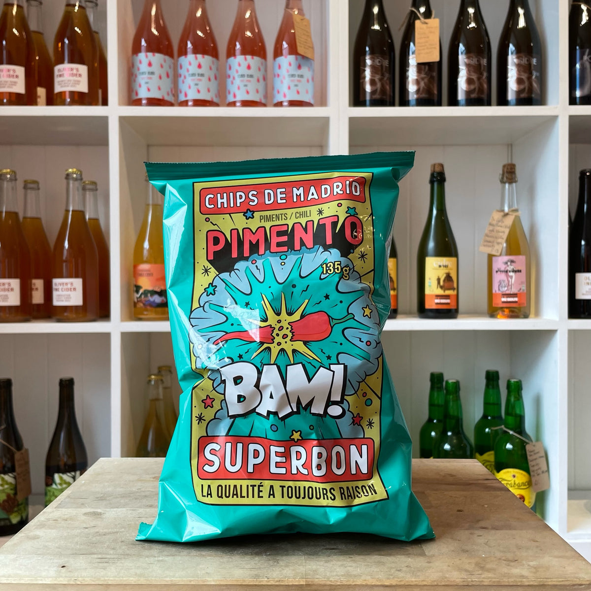 Superbon Chips De Madrid Pimento